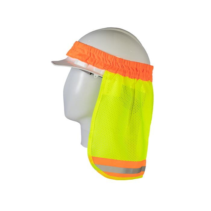 HNS High Visibility Neck Sun Shield for Hard Hats
