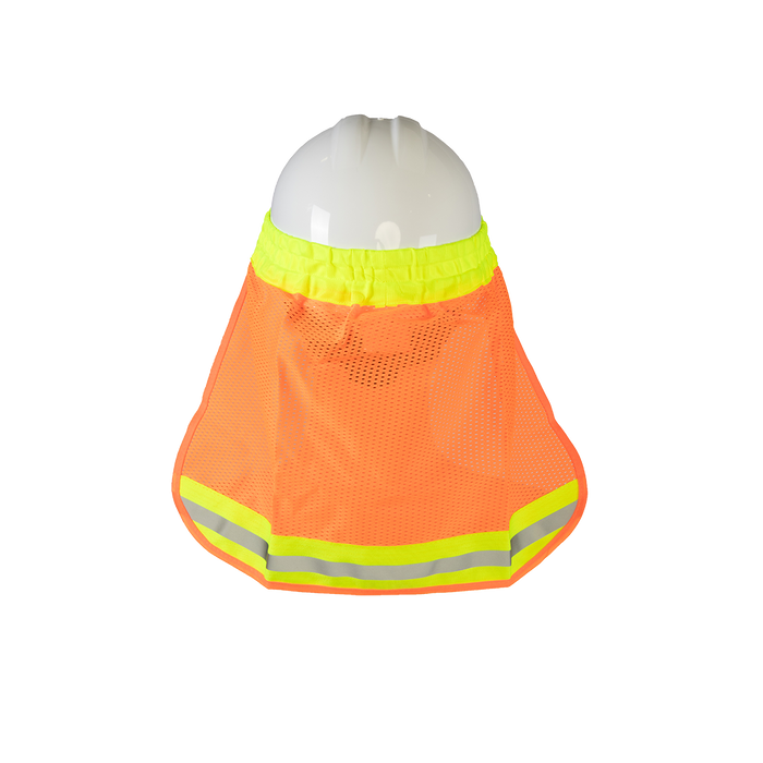HNS High Visibility Neck Sun Shield for Hard Hats