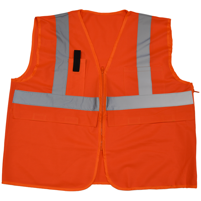 OV2 Clearance ANSI CLASS 2 Orange Safety Vest
