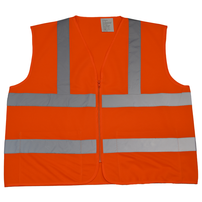 OV2 Clearance ANSI CLASS 2 Orange Safety Vest
