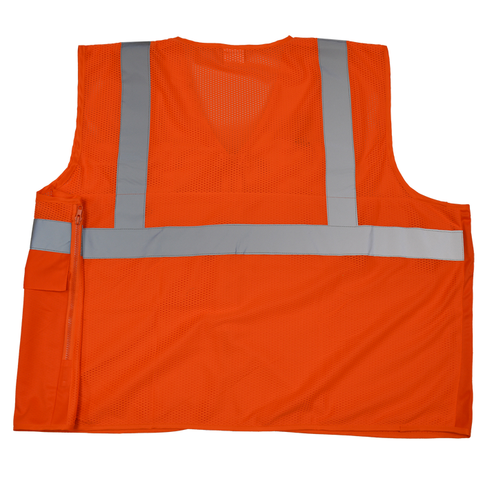 OV2 Clearance ANSI CLASS 2 Orange Safety Vest