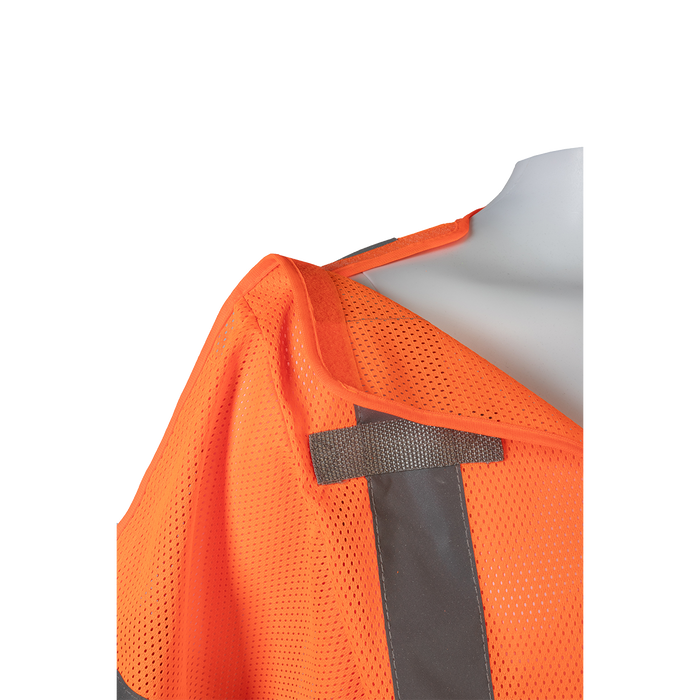 LVM3/OVM3-5PB ANSI 107-2020 Class 3 High-Vis Mesh Breakaway Short Sleeve Vest