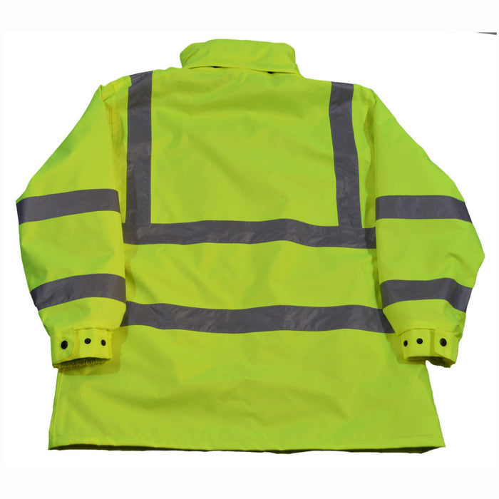 LPJ3IN1-C3 ANSI/ISEA 107-2015 Class III 3-IN-1 Wind Breaker & Rain Parka Jacket