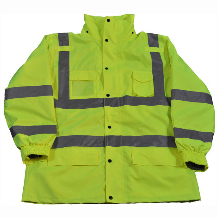 LPJ3IN1-C3 ANSI/ISEA 107-2015 Class III 3-IN-1 Wind Breaker & Rain Parka Jacket