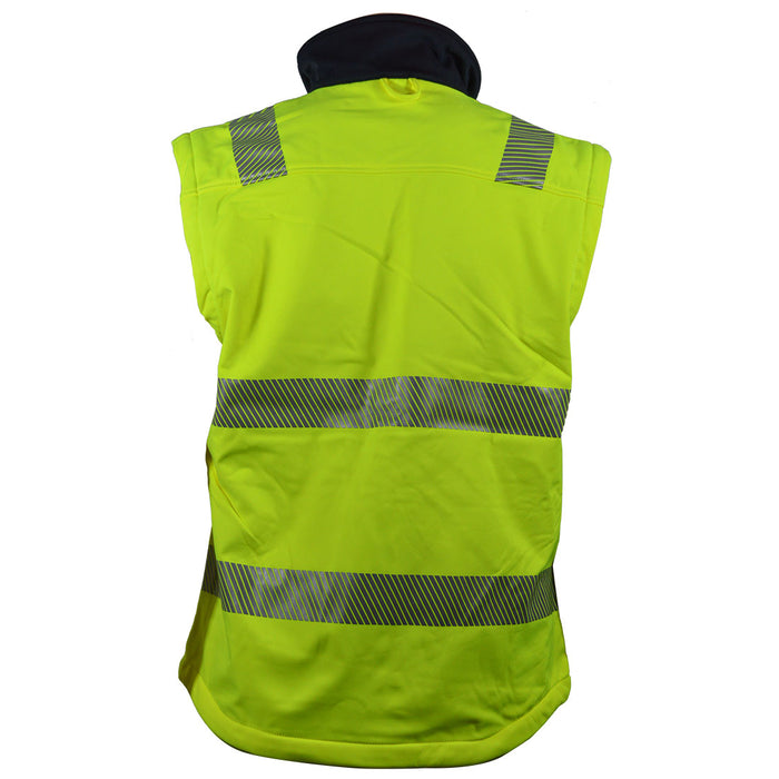 SFJ-LHV/OHV SOFT SHELL JACKET, ANSI CLASS 3, HIGH-VIS LIME OR ORANGE