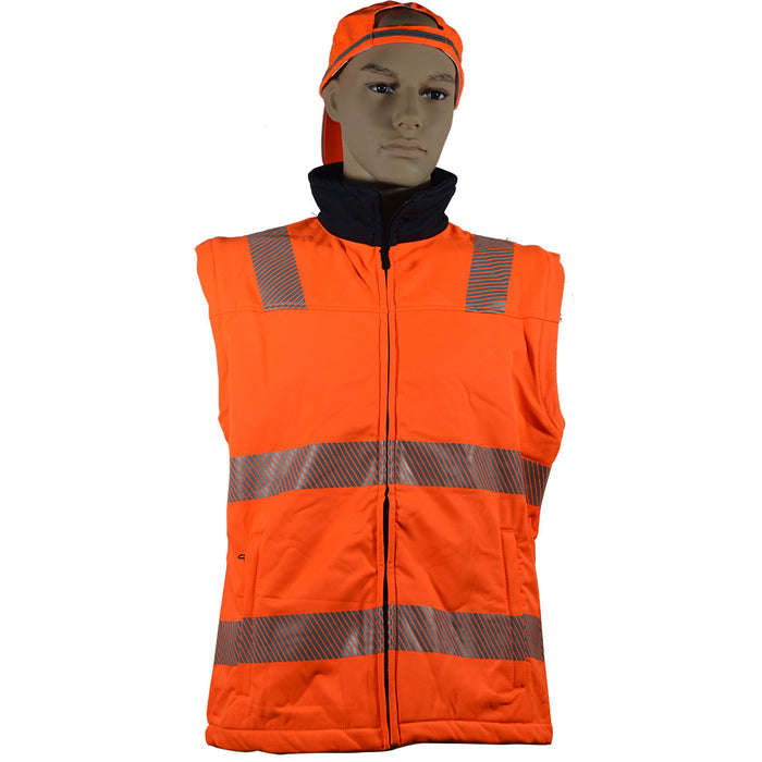 SFJ-LHV/OHV SOFT SHELL JACKET, ANSI CLASS 3, HIGH-VIS LIME OR ORANGE