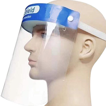 FFS-103 Disposable Clear PET Full Face Faceshield