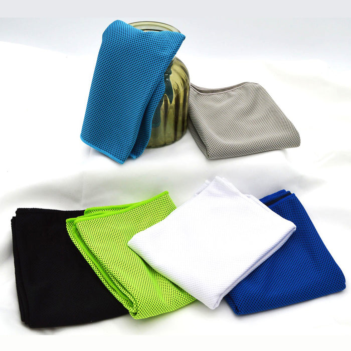 COOT-Microfiber Mesh Cooling Towel (40"x12") for Workout, Outdoor & Sports Activities