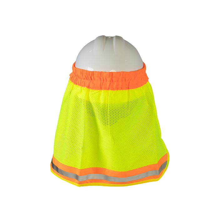 HNS High Visibility Neck Sun Shield for Hard Hats