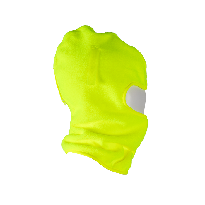 LMSK-S1 Balaclava Fleece Head Wear Ski Mask & Hardhat Liner, Lime, One Size