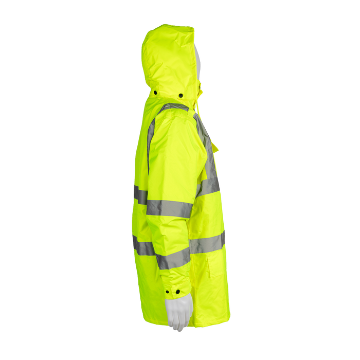 LPJ3IN1-C3 High-Vis Lime ANSI Class 3 Waterproof 3-IN-1 Thermal Parka Jacket