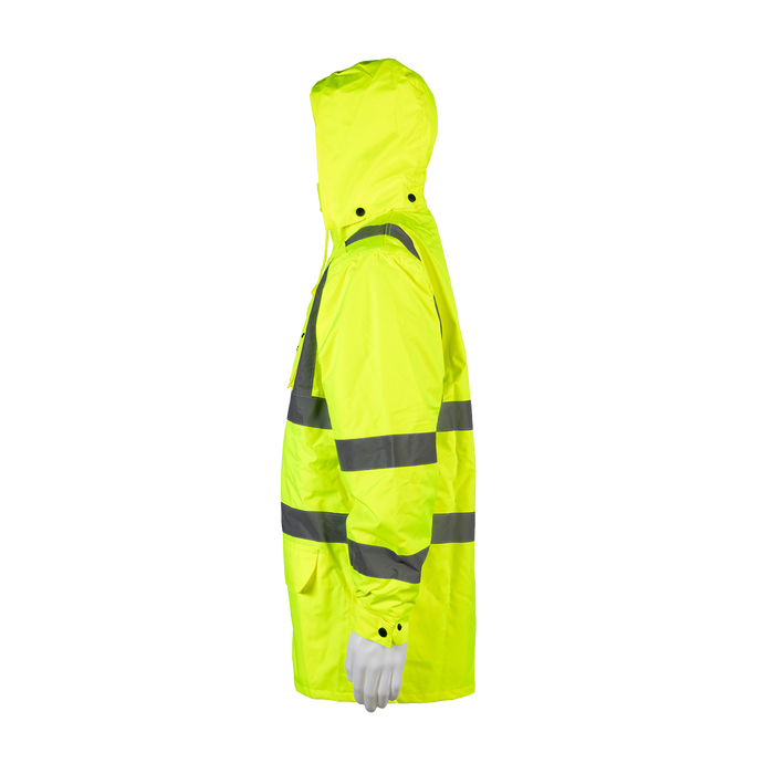 LPJ3IN1-C3 High-Vis Lime ANSI Class 3 Waterproof 3-IN-1 Thermal Parka Jacket