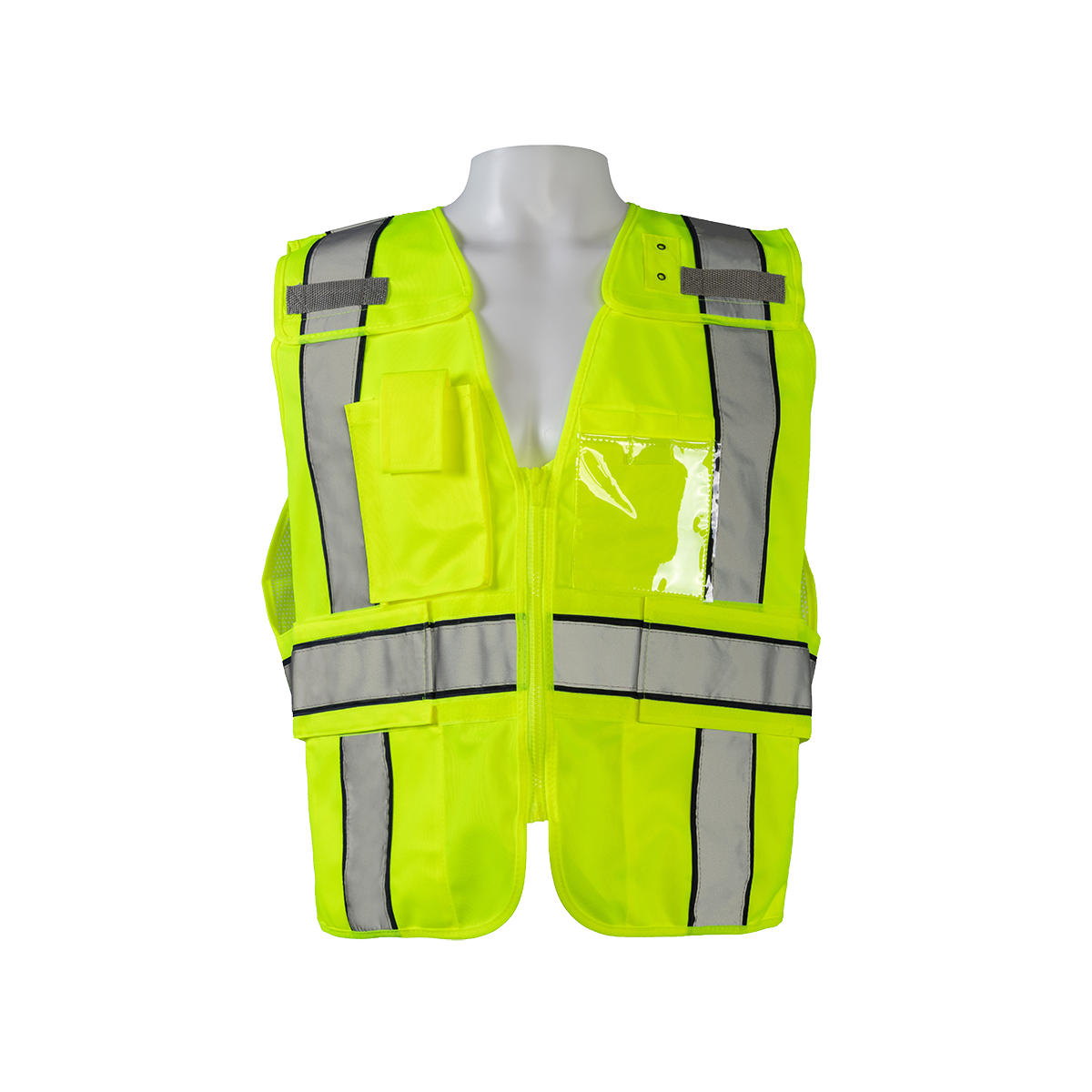 LV2-BPSV ANSI Class 2 Lime/Navy Two Tone Expandable Breakaway