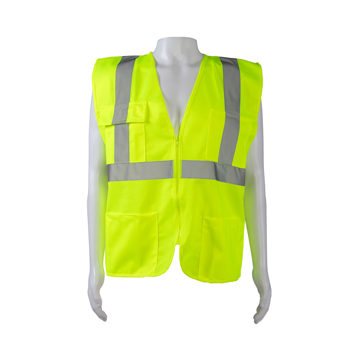 リバーサル　VEST Type R - Class 2 Hi Vis Lime Safety Vest – Pyramex