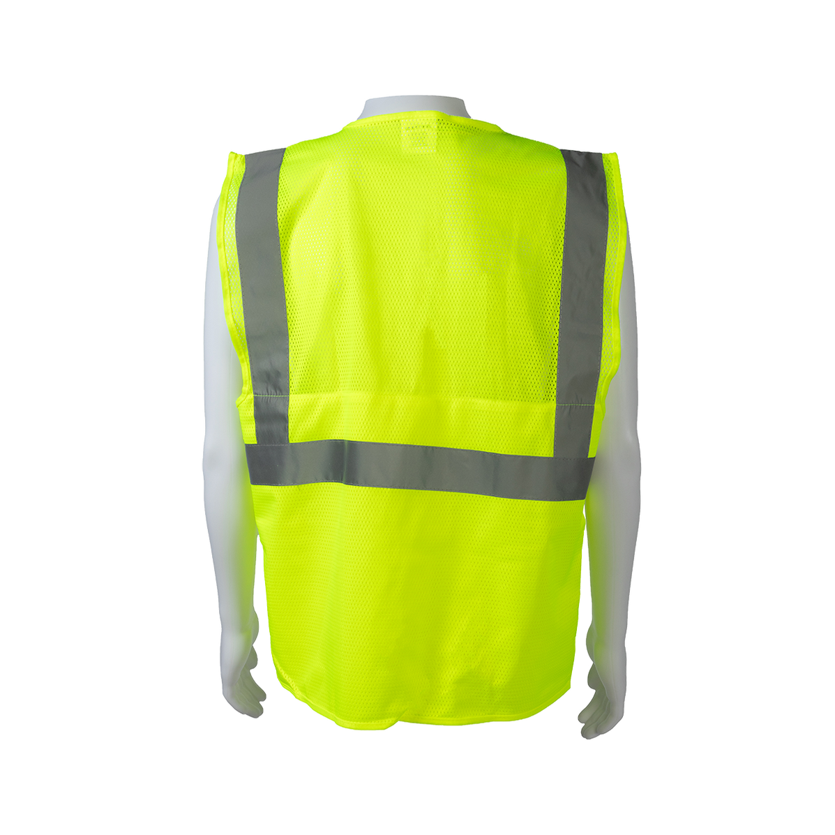 LVM2-SUV ANSI Class 2 Deluxe Surveyor’s Safety Vest, Lime Mesh — Petra ...