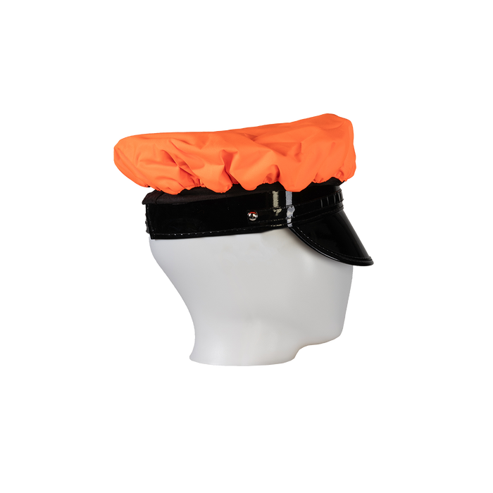 OBRV-CAP Orange/Black Reversible Waterproof Hi-Vis Hat Cover for Traditional 8-Point Hat