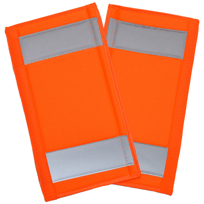 2pc PADSBC High Visibility Padded Seat Belt Shoulder Cover, Shoulder Strap Protector & Harness Cushion