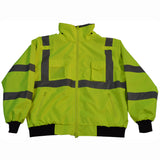 LBJ-C3 ANSI Class 3 Waterproof Bomber Jacket with Removable Liner