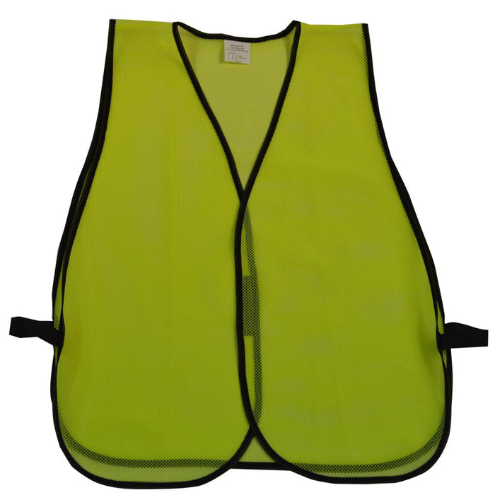 LVM-0/OVM-0 ANSI Non-Rated Mesh Safety Vest - No Reflective Tape