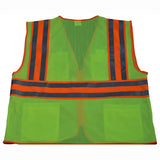 LV2-CB2/LVM2-CB2 ANSI/ISEA Deluxe Two Tone DOT Class II Safety Vest