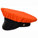 OBRV-CAP Orange/Black Reversible Waterproof Hi-Vis Hat Cover for Traditional 8-Point Hat