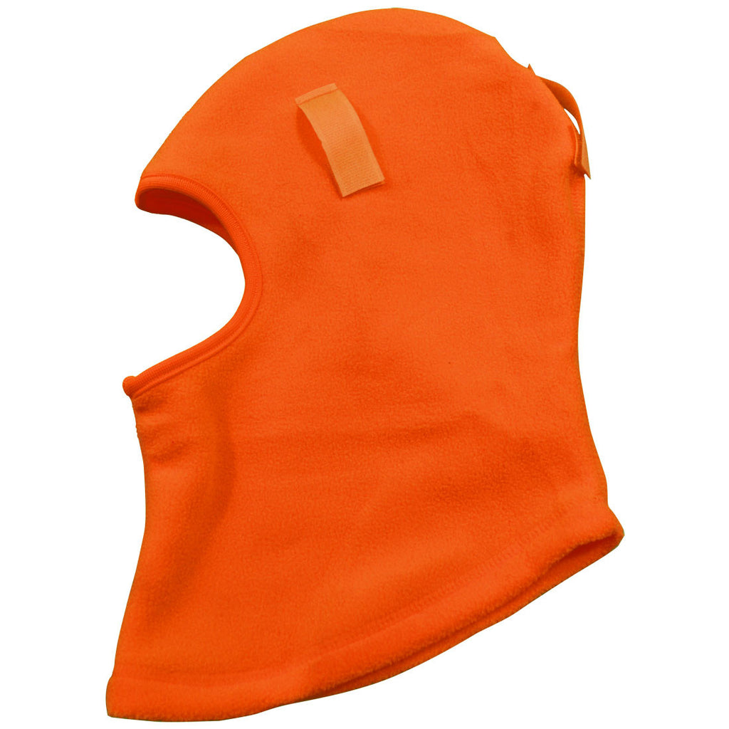 OMSK-S1 Balaclava Fleece Head Wear Ski Mask & Hardhat Liner, Orange, One Size