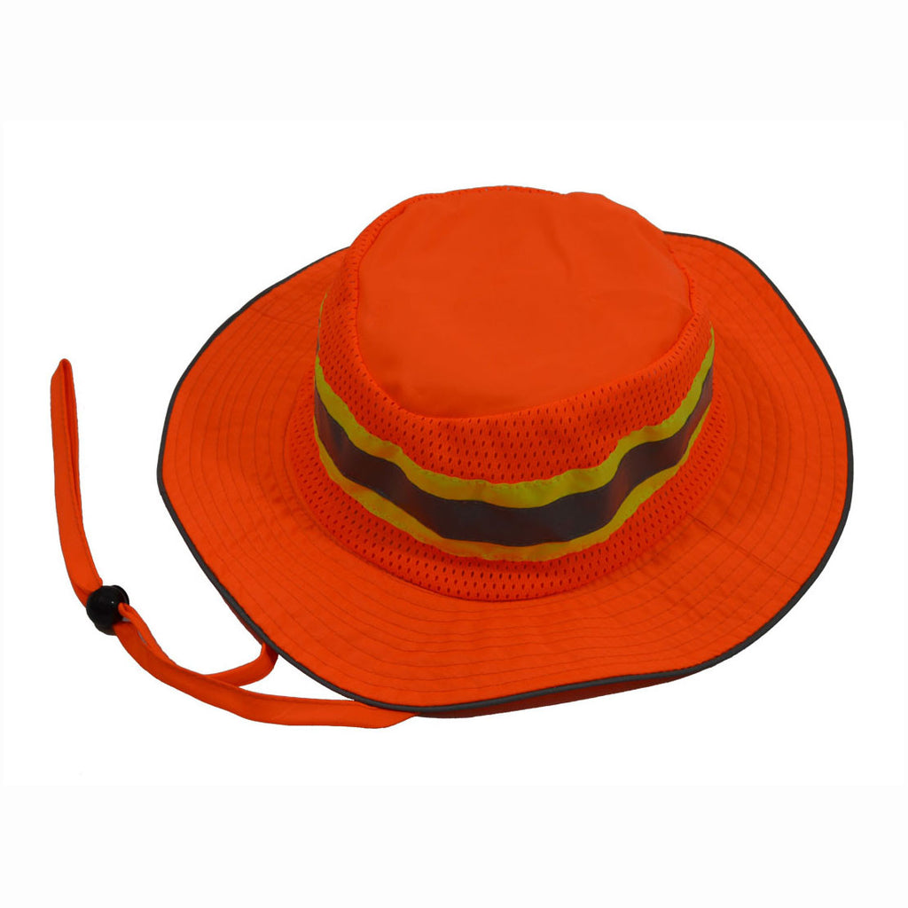 ORH-FB ANSI Orange Full Brimmed Ranger Style Hats